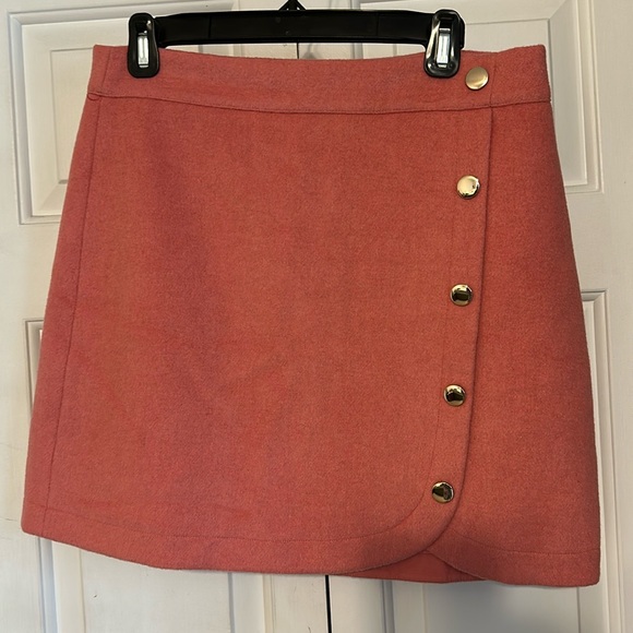 Loft Pink Skirt 8 - Picture 1 of 4